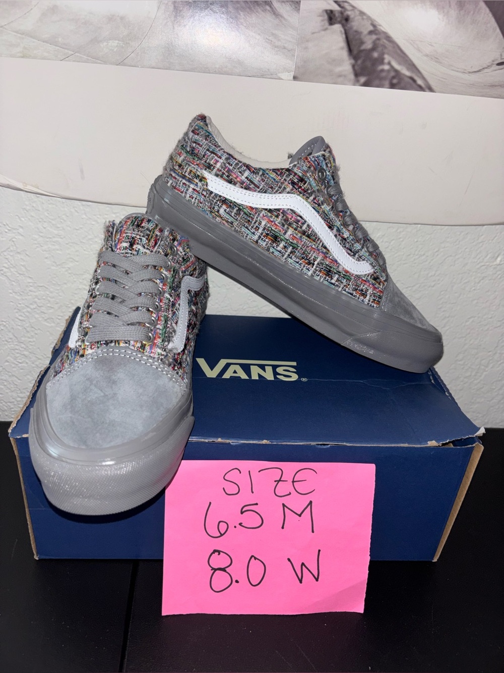 Vans LX Old Skool sz 6.5 Men’s 8.0 women’s